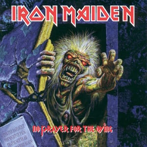No Prayer for the Dying by Iron Maiden, album cover