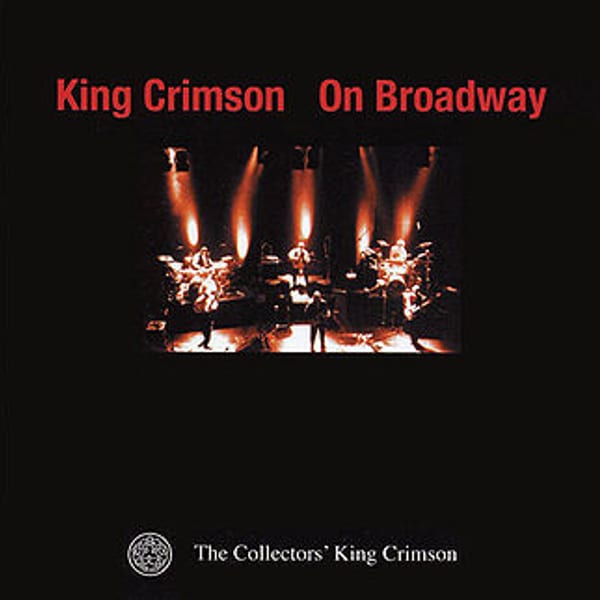 On Broadway 1995 by King Crimson, album cover