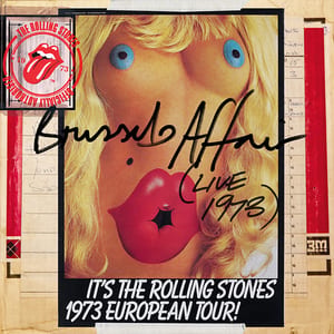 Brussels Affair 1973 by The Rolling Stones, album cover