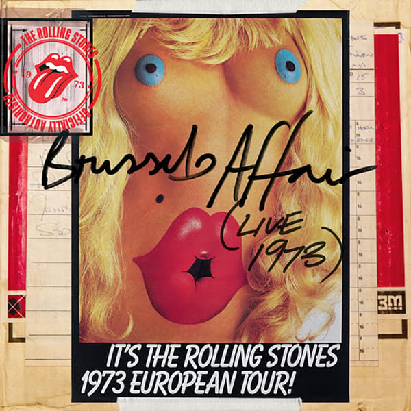 Brussels Affair 1973 by The Rolling Stones, album cover