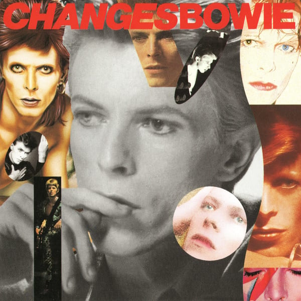 Changesbowie by David Bowie, album cover