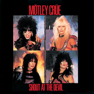 Shout at the Devil by Mötley Crüe, album cover