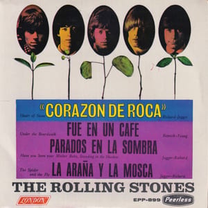 Corazón de roca by The Rolling Stones, album cover