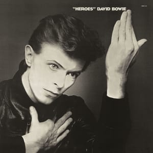 “Heroes” by David Bowie, album cover