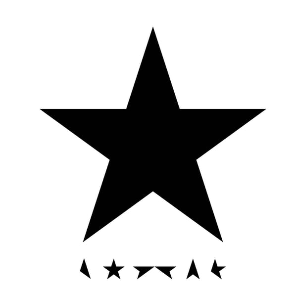 ★ by David Bowie, album cover
