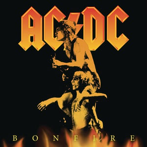 Bonfire by AC/DC, album cover
