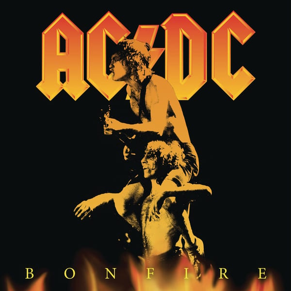 Bonfire by AC/DC, album cover