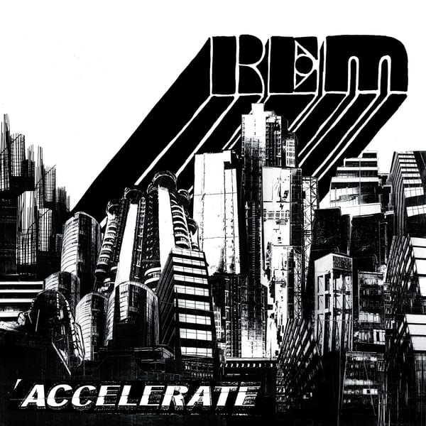 Accelerate by R.E.M., album cover