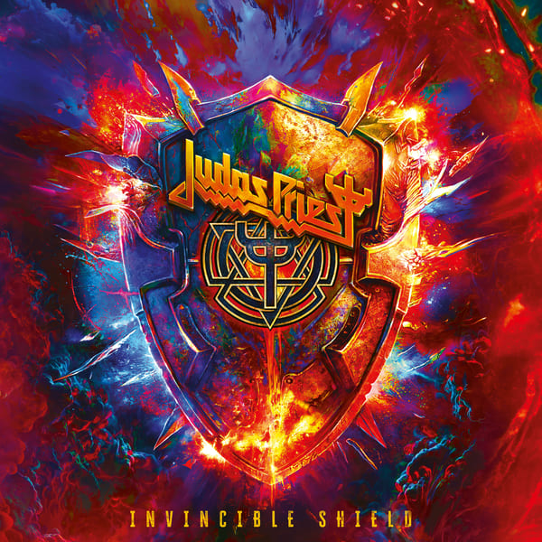 Invincible Shield by Judas Priest, album cover