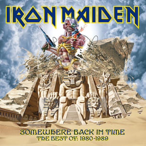 Somewhere Back in Time by Iron Maiden, album cover