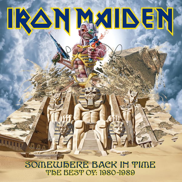 Somewhere Back in Time by Iron Maiden, album cover