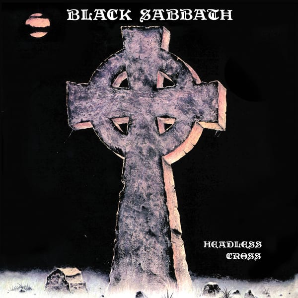 Headless Cross by Black Sabbath, album cover