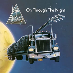 On Through the Night by Def Leppard, album cover