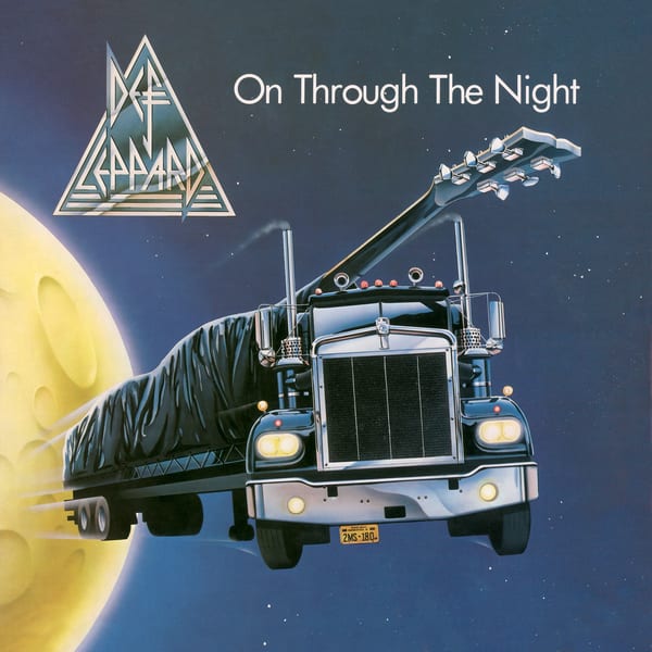 On Through the Night by Def Leppard, album cover
