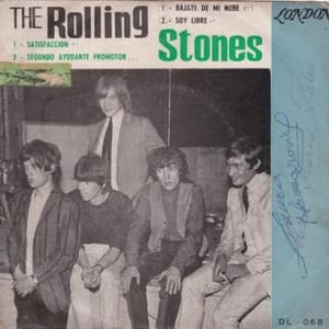 Satisfaction by The Rolling Stones, album cover