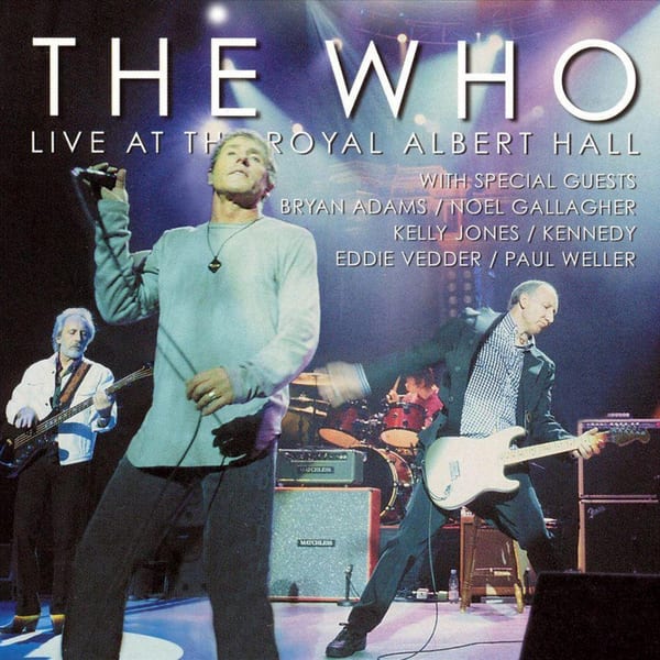 Live at the Royal Albert Hall by The Who, album cover