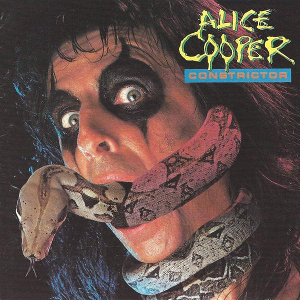 Constrictor by Alice Cooper, album cover
