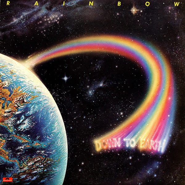 Down to Earth by Rainbow, album cover