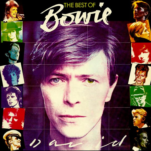 The Best of Bowie by David Bowie, album cover