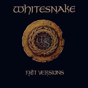 1987 Versions by Whitesnake, album cover