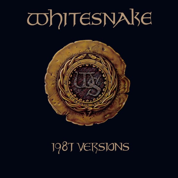 1987 Versions by Whitesnake, album cover
