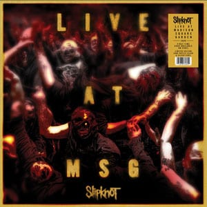 Live at MSG by Slipknot, album cover