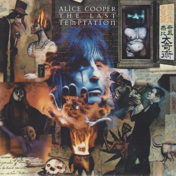 The Last Temptation by Alice Cooper, album cover
