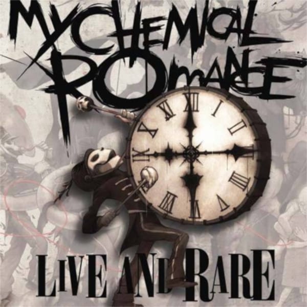 Live & Rare by My Chemical Romance, album cover