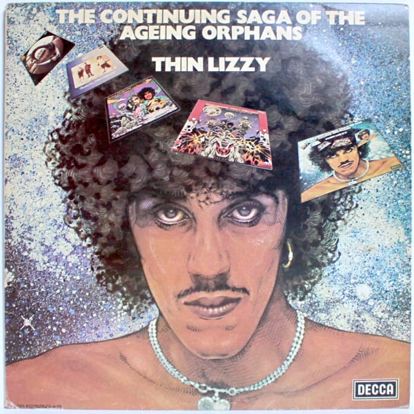 The Continuing Saga of the Ageing Orphans by Thin Lizzy, album cover
