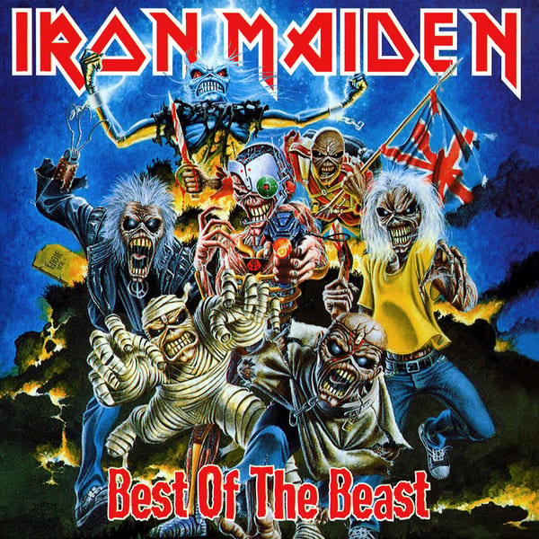 Best of the Beast by Iron Maiden, album cover