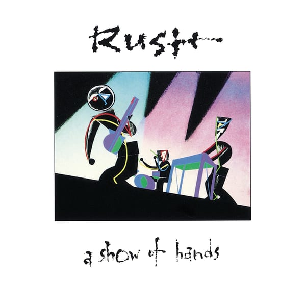 A Show of Hands by Rush, album cover