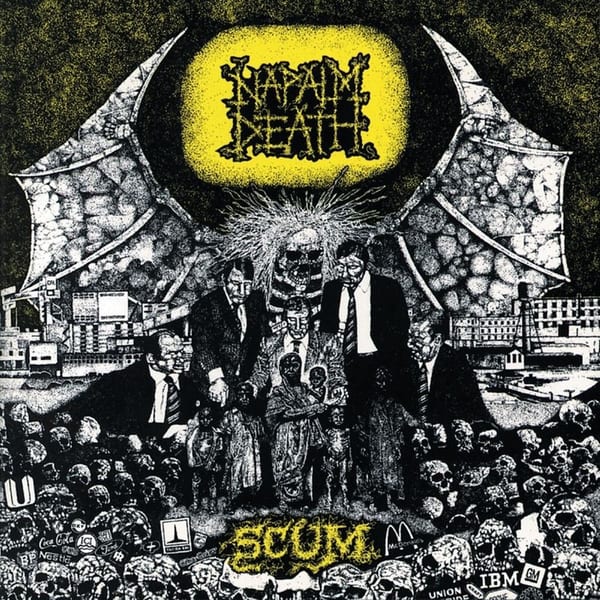 Scum by Napalm Death, album cover