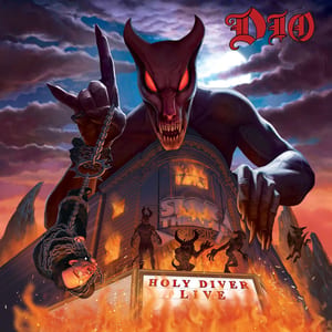 Holy Diver Live by Dio, album cover