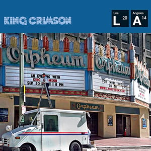 Live at the Orpheum by King Crimson, album cover