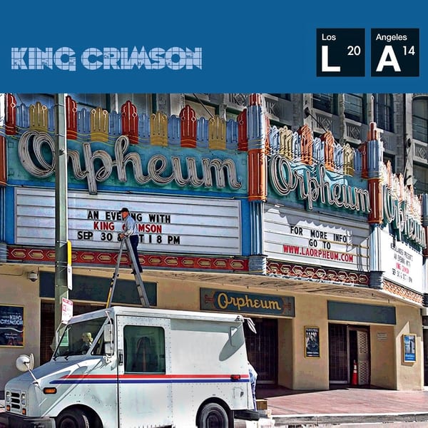 Live at the Orpheum by King Crimson, album cover