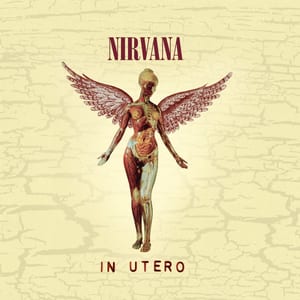 In Utero by Nirvana, album cover