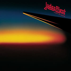 Point of Entry by Judas Priest, album cover