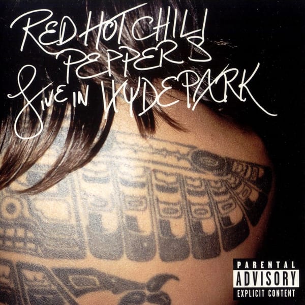 Live in Hyde Park by Red Hot Chili Peppers, album cover