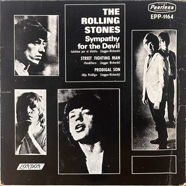 Sympathy for the Devil by The Rolling Stones, album cover