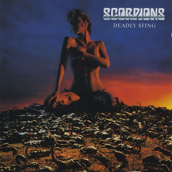 Deadly Sting by Scorpions, album cover