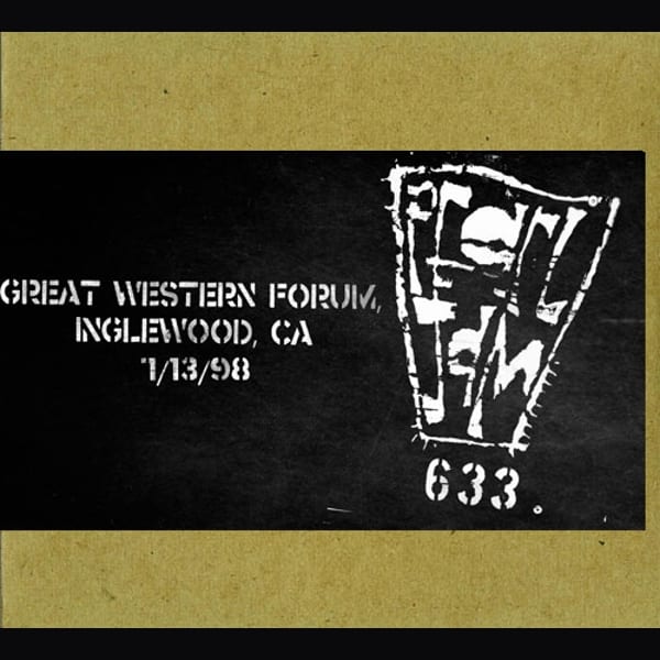 Vault #6: 1998-07-13: Great Western Forum, Inglewood, CA, USA by Pearl Jam, album cover