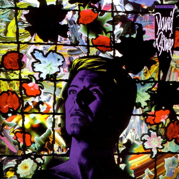 Tonight by David Bowie, album cover