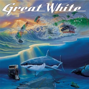 Can't Get There from Here by Great White, album cover