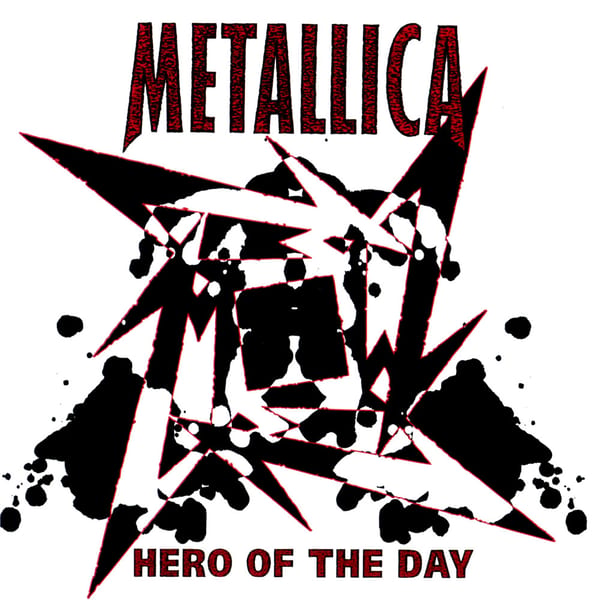 Hero of the Day EP by Metallica, album cover
