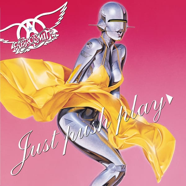 Just Push Play by Aerosmith, album cover
