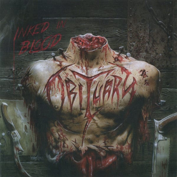 Inked in Blood by Obituary, album cover