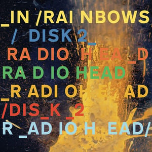 In Rainbows Disk 2 by Radiohead, album cover