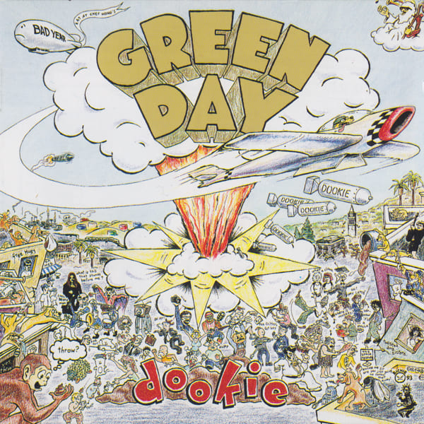Dookie by Green Day, album cover