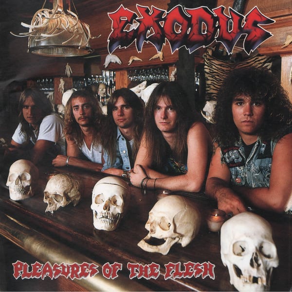 Pleasures of the Flesh by Exodus, album cover