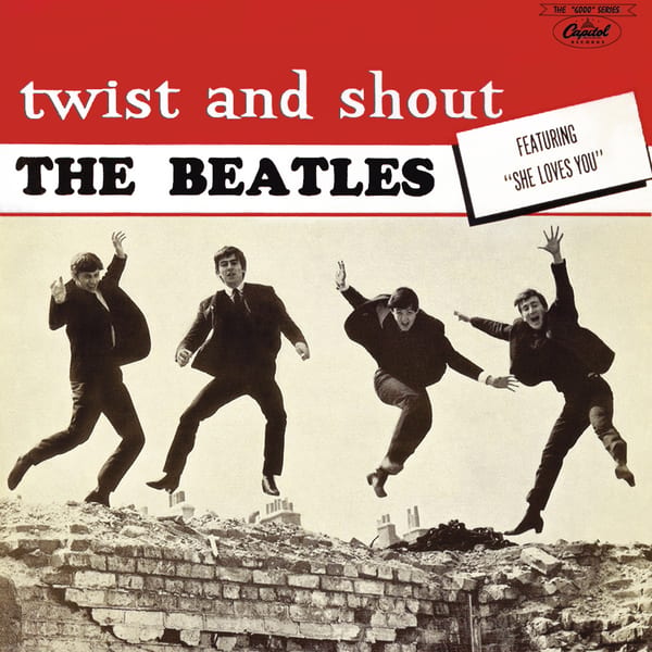 Twist and Shout by The Beatles, album cover